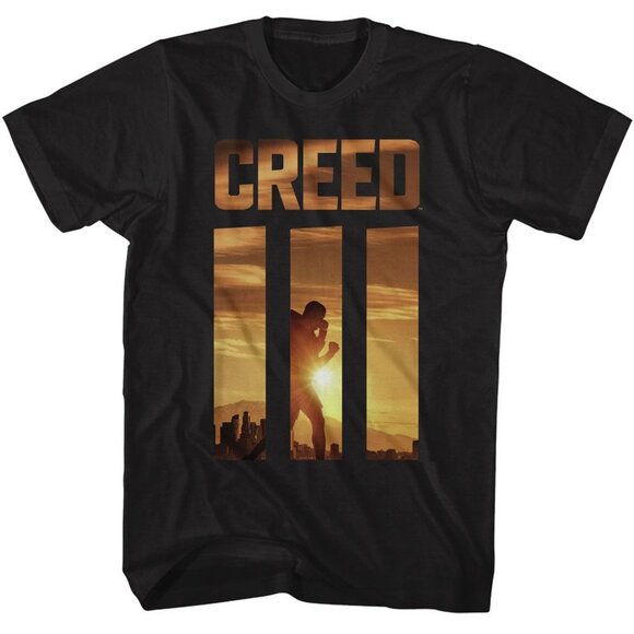 Rocky Creed 3 Sunrise Shirt Boxing Movie Graphic Tee Vintage Sports Fan Unisex96 - Picture 1 of 5